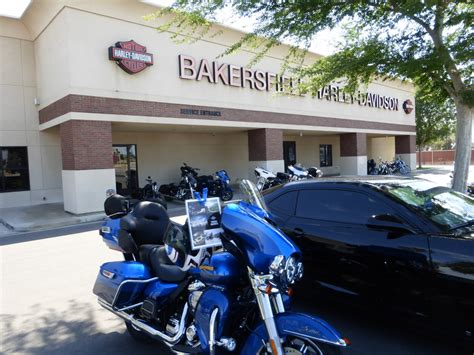 Bakersfield harley davidson - Financing Offer available from participating dealers only on select new 2023 and 2022 Harley-Davidson® motorcycles financed through Eaglemark Savings Bank (ESB) and is subject to credit approval. Harley-Davidson® CVO™ models, Anniversary models, Icons and Enthusiast editions, Trikes, 2022 Sportster® (Evolution® engine), and 2023 Breakout ...